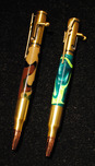 Allywood Creations Allywood Creations Bolt Action Rifle Pen - Antique Brass & Acrylic